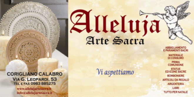 Alleluia - Arte Sacra - Corigliano Calabro (CS) - Articoli Religiosi