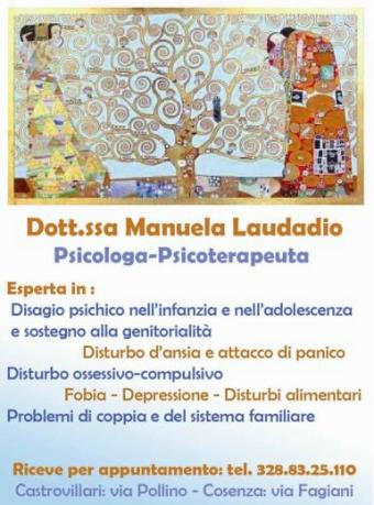 Dottoressa Manuela Laudadio - Castrovillari - Cosenza - Psicologa - Psicoterapeuta